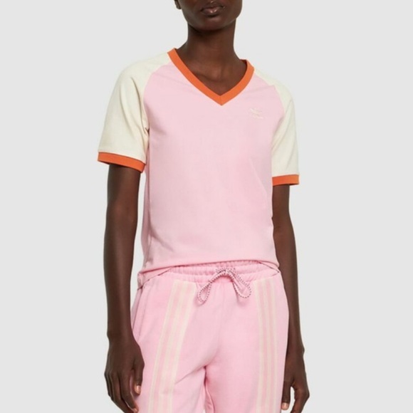 ADIDAS ORIGINALS Shirt 'Adicolor 70S Cali' in Rose Size M - Picture 2 of 6